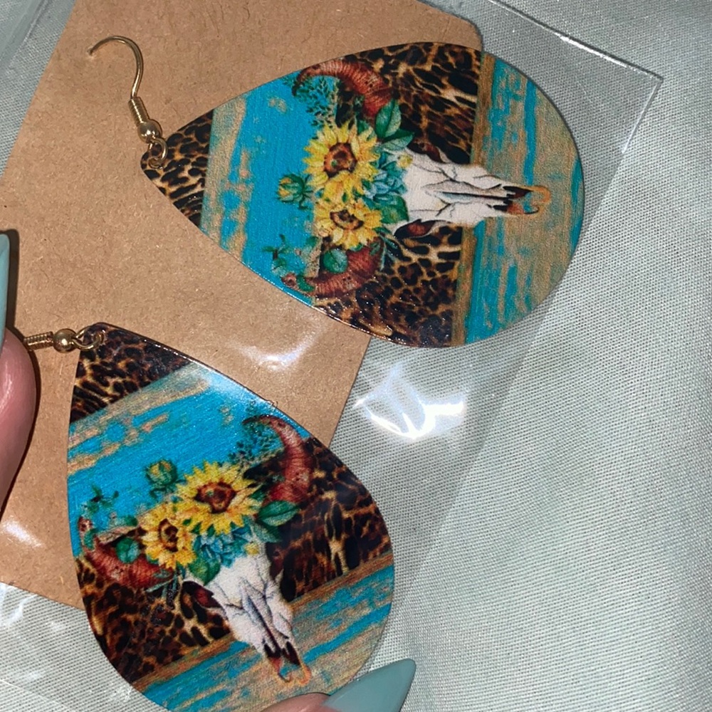 Western earrings